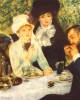 The End Of The Breakfast By Renoir