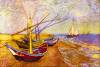 Boats Of Saintes Maries By Van Gogh