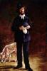 Portrait Of Gilbert Marcellin Desboutin By Manet