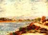 Seine In Argenteuil By Renoir