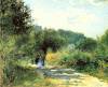 Road To Louveciennes By Renoir