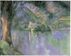 Le Lac D Annecy 1896 By Cezanne