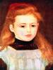 Portrait Of Lucie Berard By Renoir