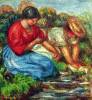 Laundresses 1 By Renoir