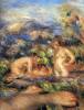 The Bathers Detail By Renoir