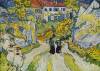 Street And Road In Auvers By Van Gogh