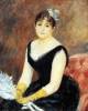 Portrait Of Madame Clapisson By Renoir