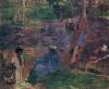 Pond Shore By Gauguin