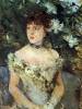 Young Woman In A Costume Ball By Morisot