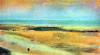 Beach At Low Tide 1 By Degas