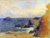 Rocky Coast By Gauguin