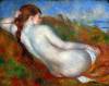 Reclining Nude By Renoir