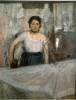 Woman Ironing By Degas