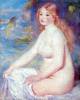 The Blond Bather 1 By Renoir