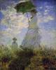 Woman With A Parasol By Monet