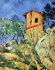House With Walls By Cezanne