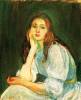 Julie Dreaming By Morisot