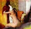 After The Bath By Degas