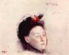 Portrait Of Madame Lisle By Degas