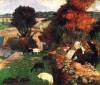 Breton Shepherds By Gauguin