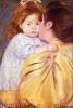 The Maternal Kiss By Cassatt