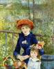 On The Terrace By Renoir