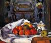 Still Life Bowl Of Apples By Cezanne