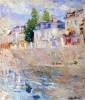 The Sky In Bougival By Morisot