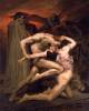 Dante And Virgil In Hell By Bouguereau