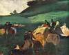 Riders In The Landscape By Degas