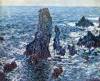 Rocks On Belle Ile The Needles Of Port Coton By Monet