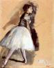 Dancer In Step Position 1 By Degas