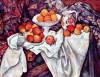 Still Life With Apples And Oranges By Cezanne