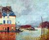 Flood At Port Manly By Sisley