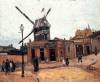 Le Moulin De La Galette6 By Van Gogh