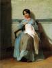 A Portrait Of Lonie Bouguereau By Bouguereau