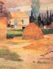 Farmhouses In Arles By Gauguin