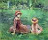 In The Garden At Maurecourt By Morisot