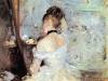 Lady In The Toilet By Morisot
