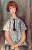 Girl With Blouse By Modigliani