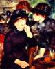Two Girls In Black By Renoir