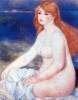 The Blond Bather 2 By Renoir