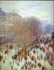 Boulevard Capucines By Monet