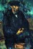 Portrait Of Vallier By Cezanne