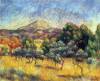 Sainte Vicoria Mountain By Renoir