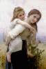 Not Too Much To Carry By Bouguereau