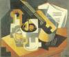 Guitar And Fruit Bowl 1 By Gris