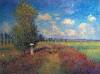 Poppy Field In Summer By Monet
