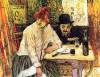 A La Mie In The Restaurant By Toulouse Lautrec