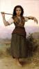 The Shepherdess By Bouguereau